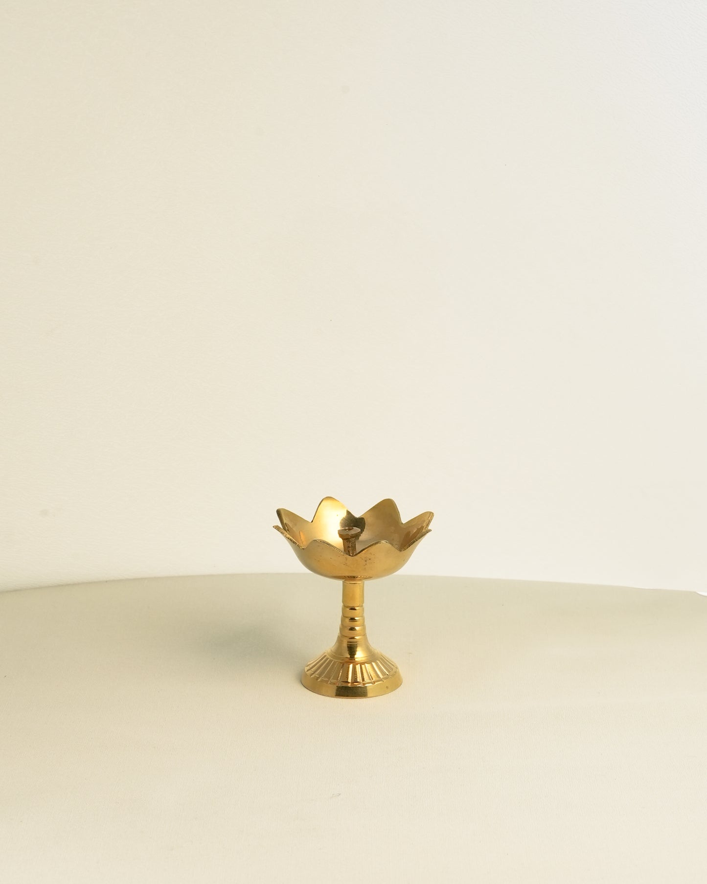 BRASS LOTUS DIYA