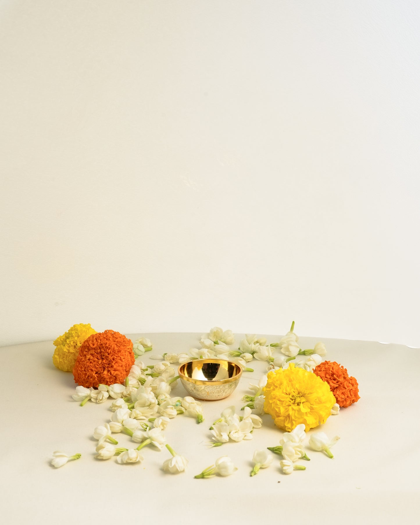 BRASS POOJA SET