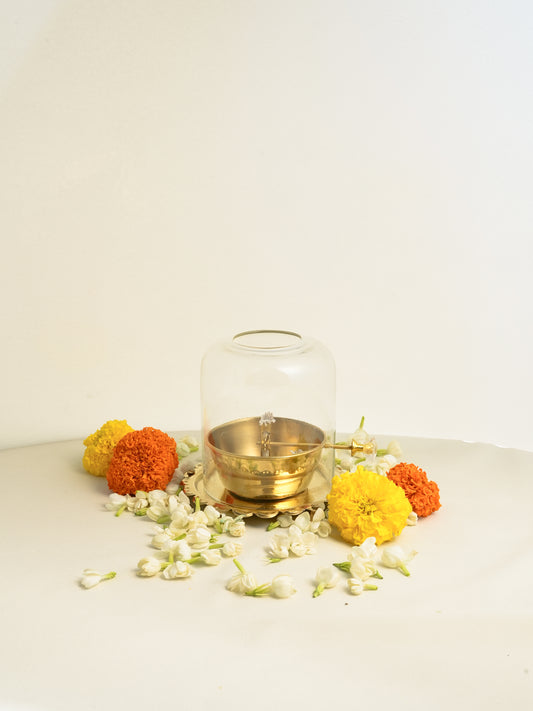 BRASS AKHAND DIYA