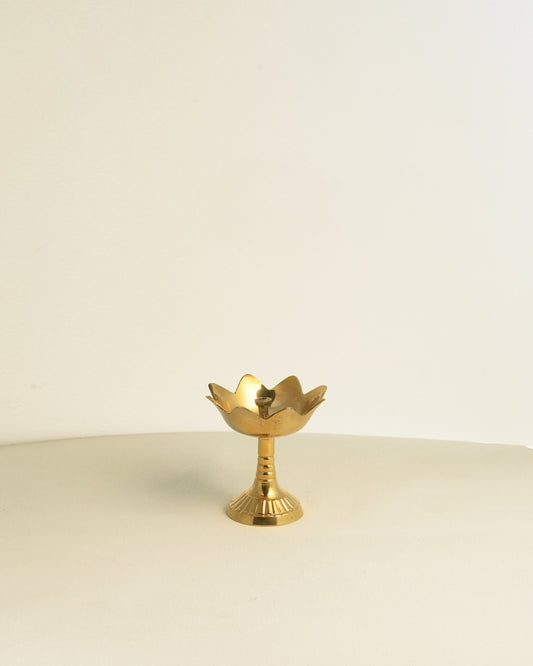 BRASS LOTUS DIYA