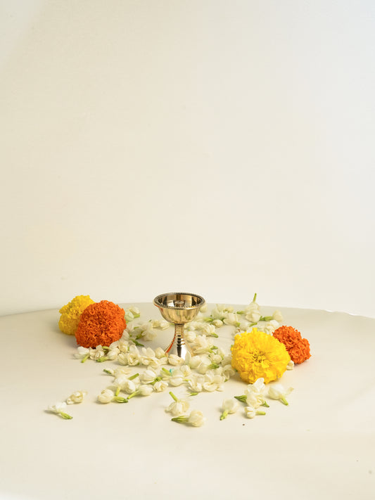 BRASS PYALI DIYA (STAND)
