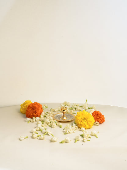BRASS POOJA SET