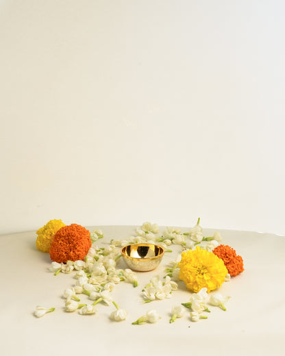 BRASS POOJA SET
